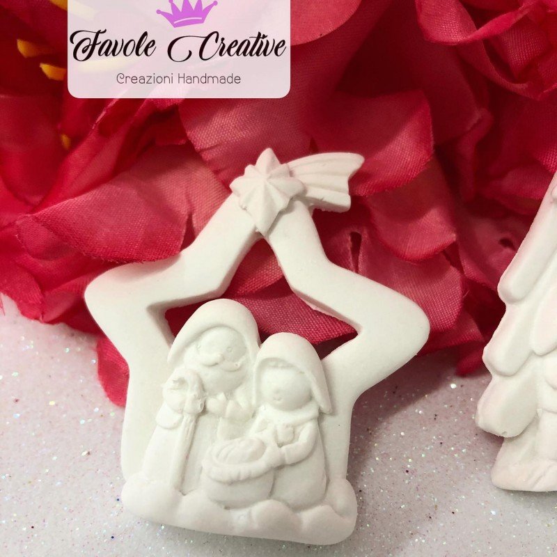 Gessetti profumati STELLA NATALE CON PRESEPE Gessetti profumati STELLA NATALE CON PRESEPE