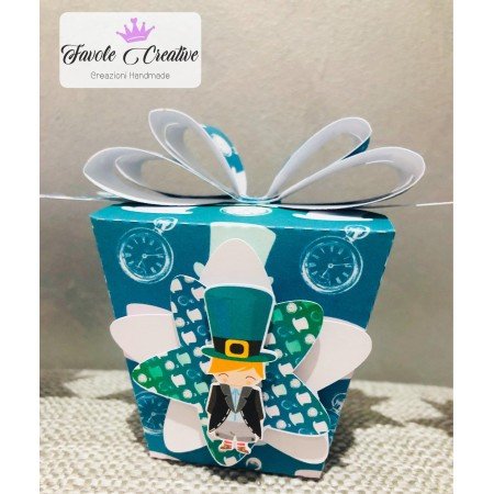Scatola confetti ALICE NEL PAESE DELLE MERAVIGLIE sushi box