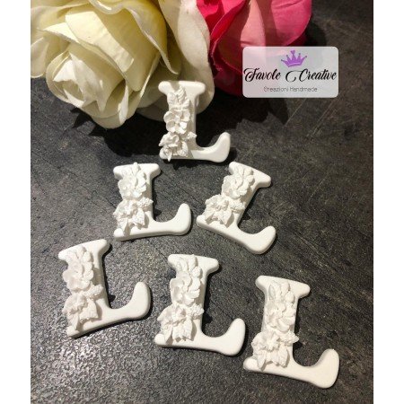 Gessetti profumati INIZIALE "L" Segnaposto - Bomboniera