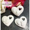 Gessetto profumato CUORE FORATO CON PIEDINI evento
