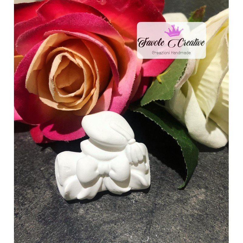 Gessetto profumato pergamena laurea – Bomboniera artigianale con tocco e fiocco