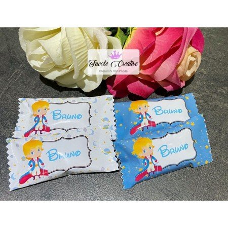 Bustine confetti PERSONALIZZATE PICCOLO PRINCIPE NASCITA BATTESIMO