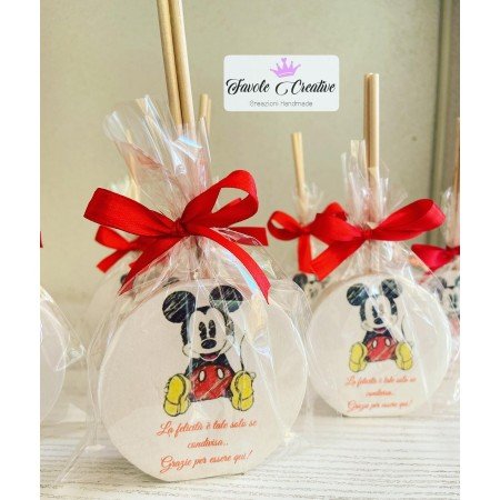 Bomboniera Profumatore con bustina trasparente Topolino