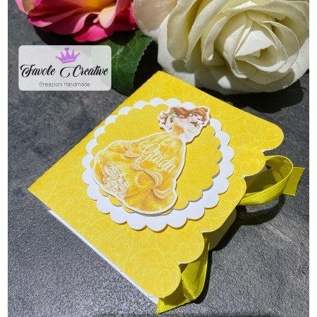 Scatola LIBRO PRINCIPESSE DISNEY compleanno a tema
