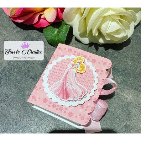 Scatola LIBRO PRINCIPESSE DISNEY compleanno a tema