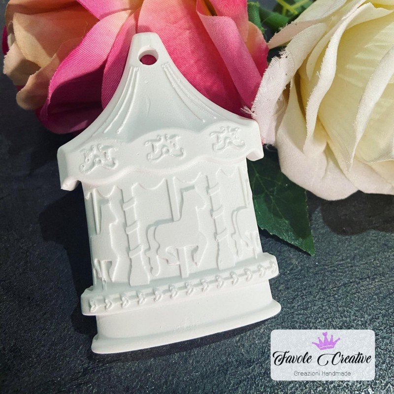 Gessetto profumato CAROSELLO bomboniera eventi