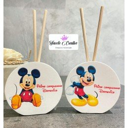 Profumatore Topolino Rosso Personalizzato | Bomboniera Originale Battesimo, Nascita, Compleanno