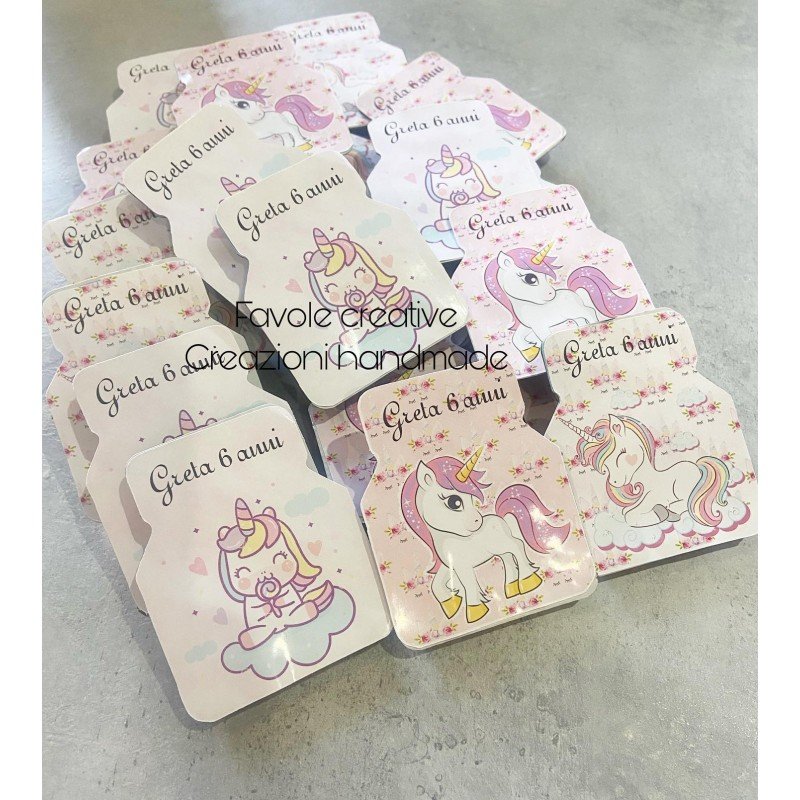 Vaschetta NUTELLA personalizzabile UNICORNO Vaschetta NUTELLA personalizzabile UNICORNO