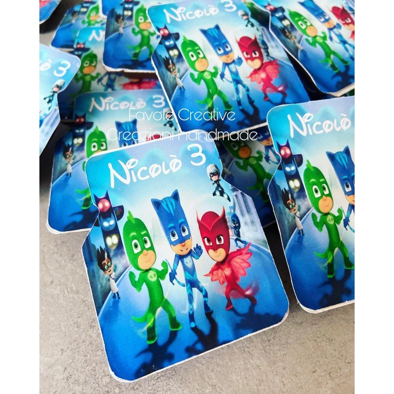 Vaschetta NUTELLA personalizzabile PJ MASK Vaschetta NUTELLA personalizzabile PJ MASK