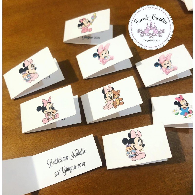 Bigliettino MINNIE BABY Bigliettino MINNIE BABY