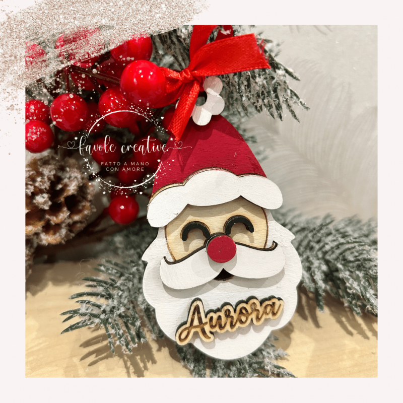 Babbo Natale con nome Babbo Natale con nome