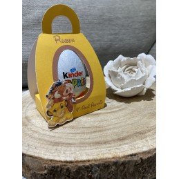 Scatolina porta ovetto Kinder a tema Simba – Bomboniera personalizzata Il Re Leone per compleanno bimbi