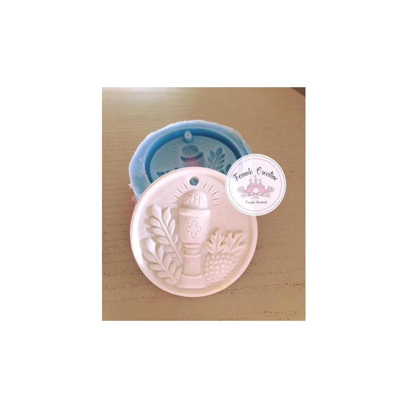 Stampo silicone CERCHIO CALICE PRIMA COMUNIONE Stampo silicone CERCHIO CALICE PRIMA COMUNIONE