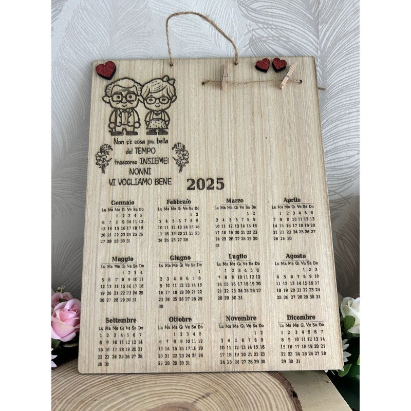 Calendario 2025 NONNI 4 Calendario 2025 NONNI 4