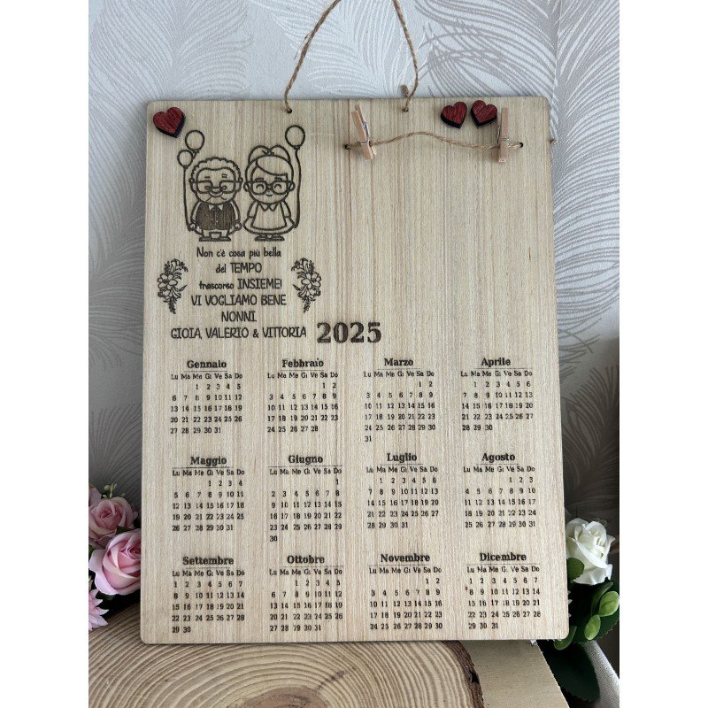 Calendario 2025 NONNI 6 Calendario 2025 NONNI 6