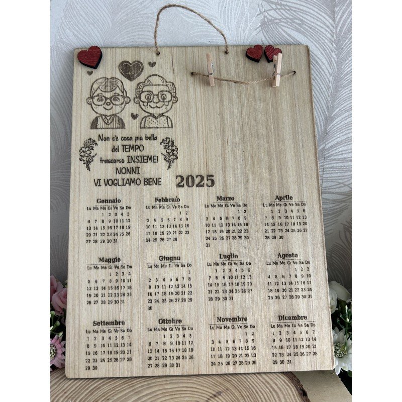 Calendario 2025 NONNI 7 Calendario 2025 NONNI 7