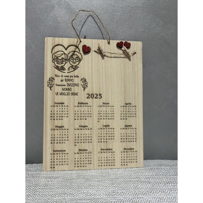 Calendario 2025 NONNI 8 Calendario 2025 NONNI 8