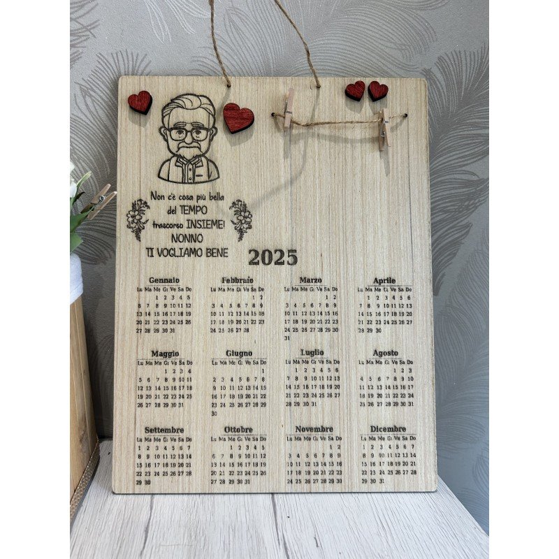 Calendario 2025 NONNO 1 Calendario 2025 NONNO 1