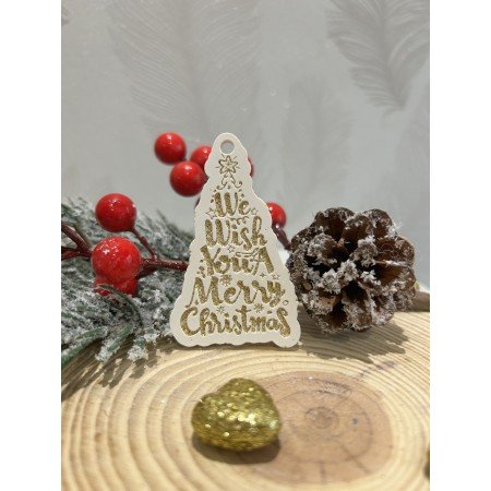 Gessetti profumati ALBERO "WE WISH YOU A MERRY CHRISTMAS"