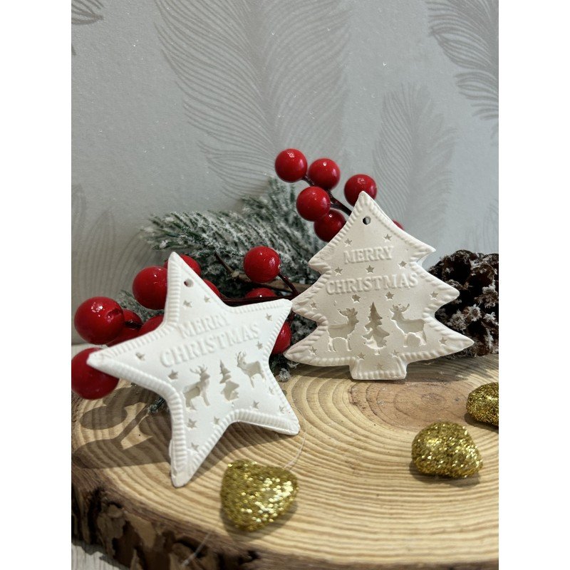 Gessetti profumati STELLA E ALBERO DI NATALE Gessetti profumati STELLA E ALBERO DI NATALE
