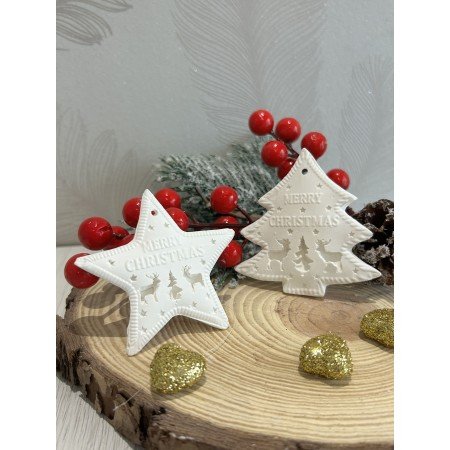 Gessetti profumati STELLA E ALBERO DI NATALE