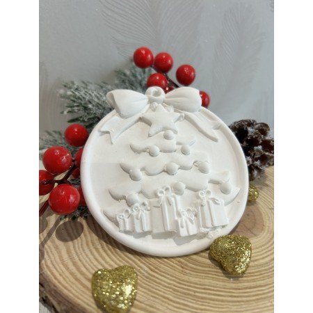 Gessetti profumati Medaglioni Natale (albero, candele, presepe)