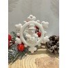 Gessetti profumati natale FIOCCO DI NEVE CON FORO DECORAZIONE NATALIZIA