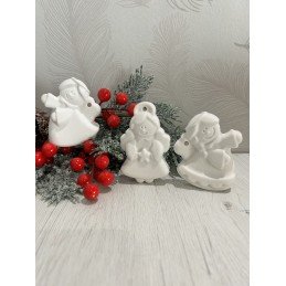 Gessetti profumati natale ANGELI CON FORO