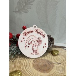 Gessetti profumati PALLINA ELFETTO "BUON NATALE"