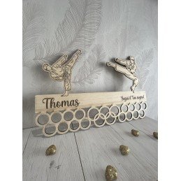 Porta medaglie Taekwondo maschio