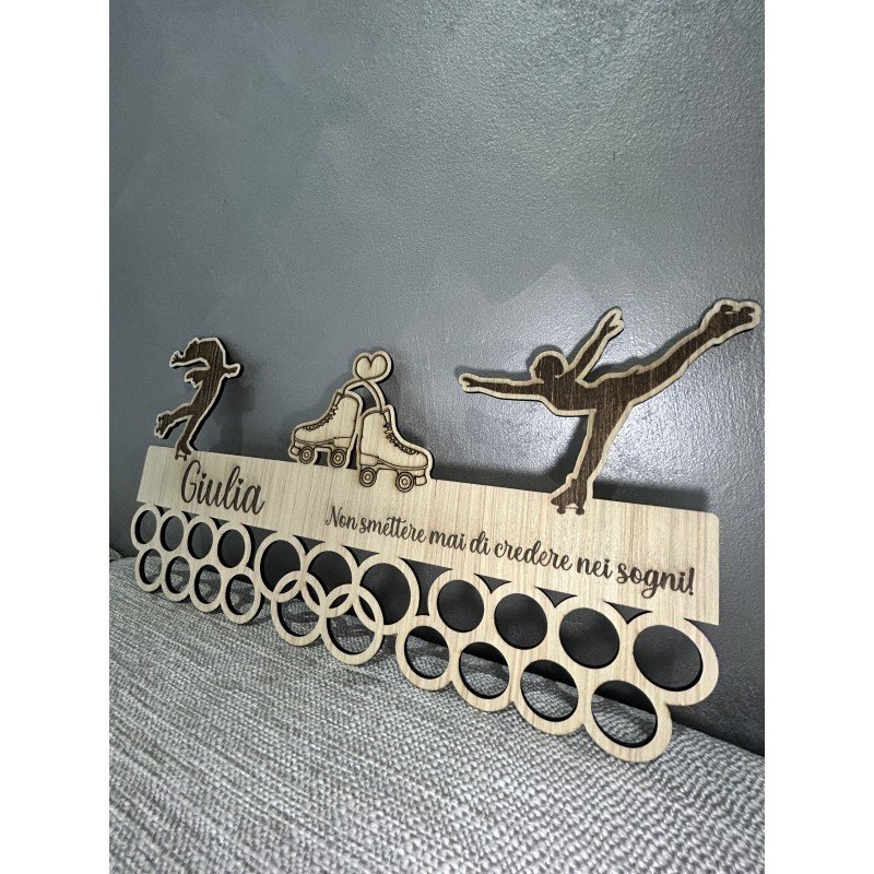 Porta medaglie Pattinaggio 2 Porta medaglie Pattinaggio 2