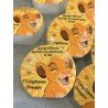 Profumatore Simba Personalizzato con Frase 6,5 cm | Bomboniera Battesimo, Nascita, Compleanno