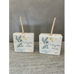 Profumatore Quadrato Bugs Bunny - Bomboniera Personalizzata con Frase a Scelta