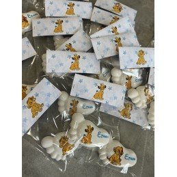 Sacchetto con piedino personalizzato - tema SIMBA