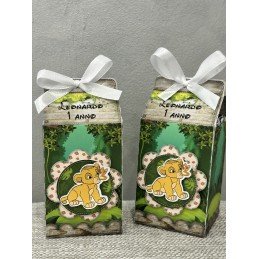 Milk Box Simba personalizzata: bomboniera e gadget per ogni evento