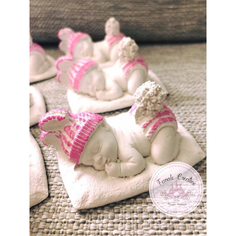 Gessetto profumato BAMBINO CUSCINO PONPON ROSA