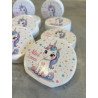 Profumatore Unicorno Personalizzato 9x8x3 cm | Bomboniera e Segnaposto per Eventi Bambini