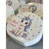 Profumatore Unicorno Personalizzato 9x8x3 cm | Bomboniera e Segnaposto per Eventi Bambini