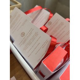 Scatoletta Laurea Libro con Frontespizio Personalizzato | Base e Copertina Avorio, Scritta Tortora