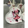 Profumatore Cuore Minnie Personalizzato | Bomboniera Battesimo & Compleanno