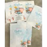 Inviti Battesimo Dumbo Personalizzati con Busta | Favole Creative