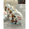 Profumatore Personalizzato Tema Pinocchio 6,5 cm – Bomboniera Artigianale con Bastoncini