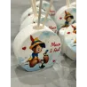 Profumatore Personalizzato Tema Pinocchio 6,5 cm – Bomboniera Artigianale con Bastoncini