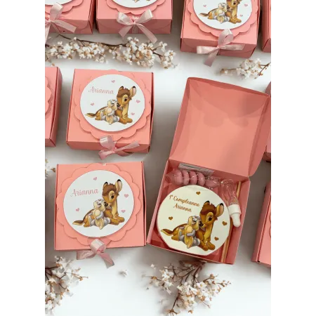 Bomboniera Bambi Primo Compleanno | Profumatore Personalizzato