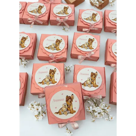 Bomboniera Bambi Primo Compleanno | Profumatore Personalizzato