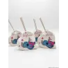 Cuore Profumato Stitch Personalizzato | Bomboniera Unica per Battesimo, Compleanno, Nascita