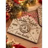 Letterina Babbo Natale in Legno Personalizzata | Favole Creative