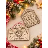 Letterina Babbo Natale in Legno Personalizzata | Favole Creative