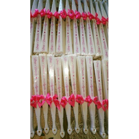 Ventaglio Matrimonio Fucsia Personalizzato – Elegante, Energico e 100% Femminile