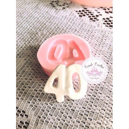 Stampo silicone NUMERO 40